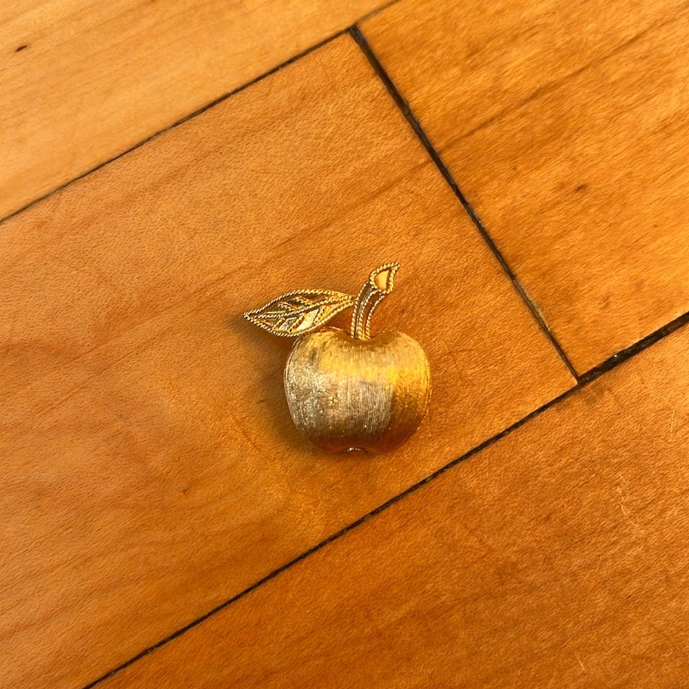 Trifari Apple Brooch